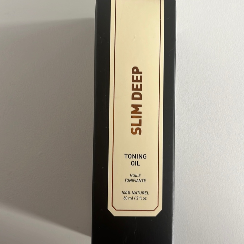 Slim deep toning oil